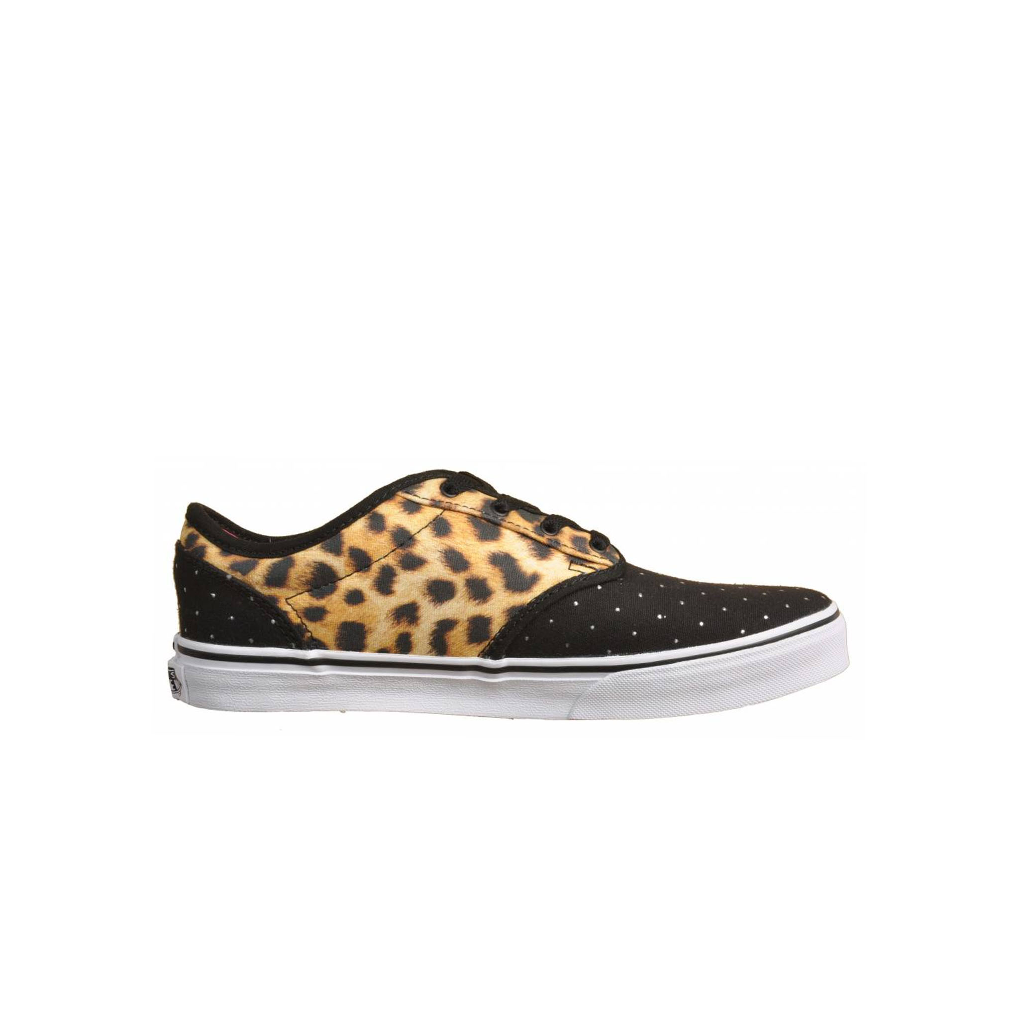 Vans Atwood Lace-Up Zwart Canvas Kinderslippers K2UDG6