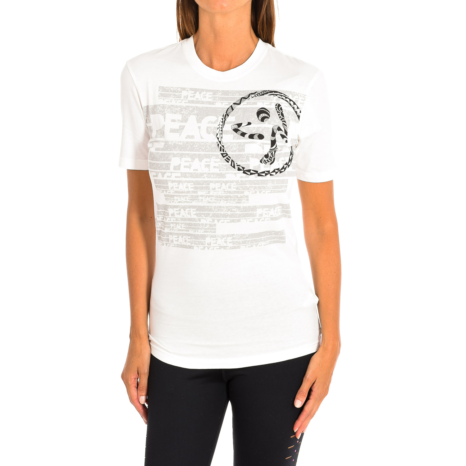 Thumbnail - Sportliches Damen-T-Shirt mit Ärmeln Z2T00216