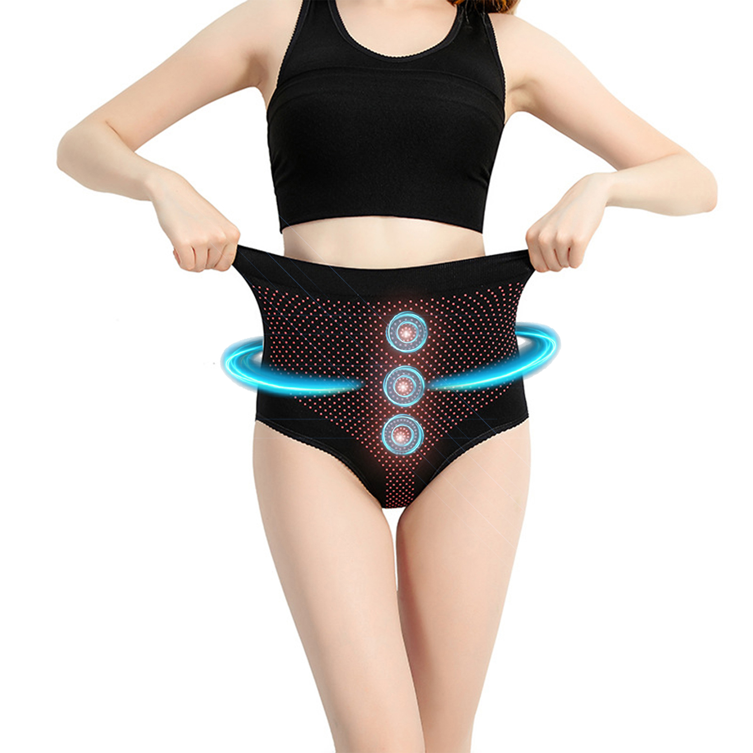 Thumbnail - Shapewear Far-Infrared Schlüpfer - schwarz