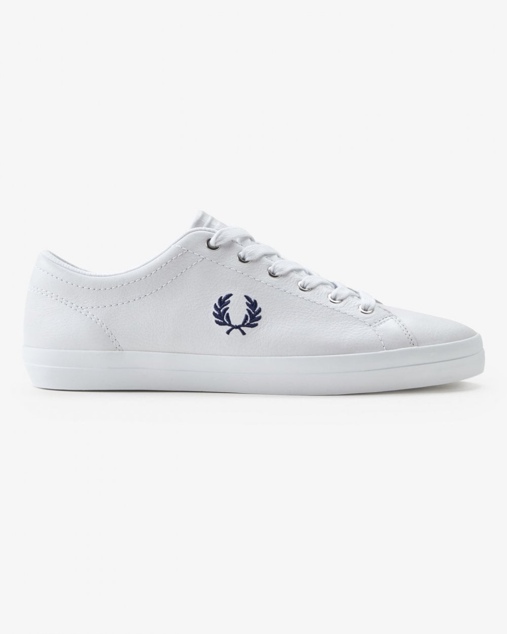 Thumbnail - Fred Perry Baseline Leder Herren Weiße Sneakers