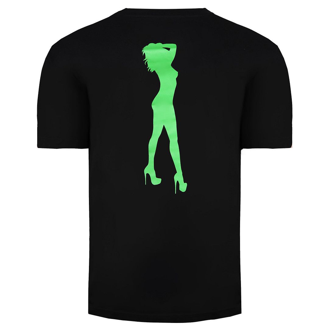 Supra x Heidi Klum Cochs Kortärmad Crew Neck Svart T-shirt för herrar 101901 008 – bild 2