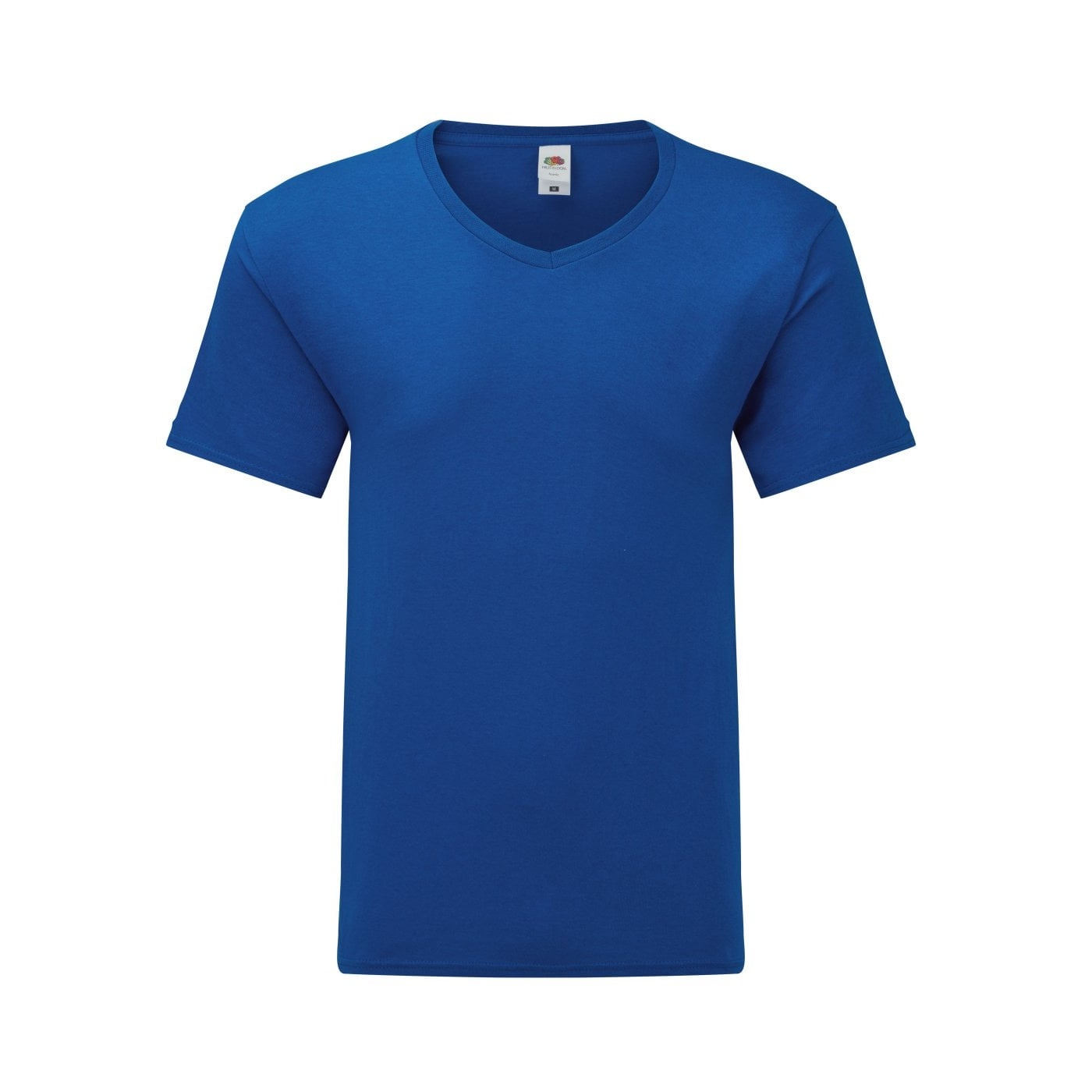 Thumbnail - Fruit Of The Loom Herren Iconic 150 V-Ausschnitt T-Shirt (Königsblau)
