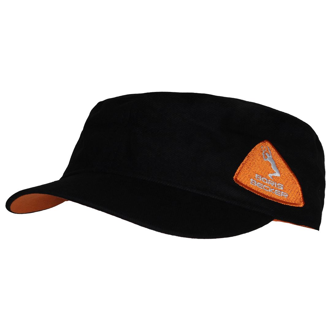 Boris Becker Fashion Style Mens Black Cap - One Size