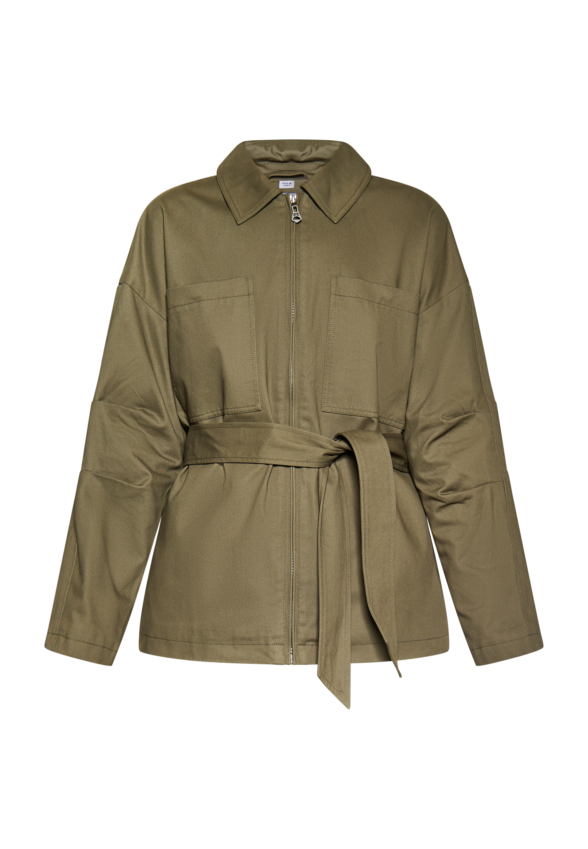 Dreimaster Jas Dames militaire olijf
