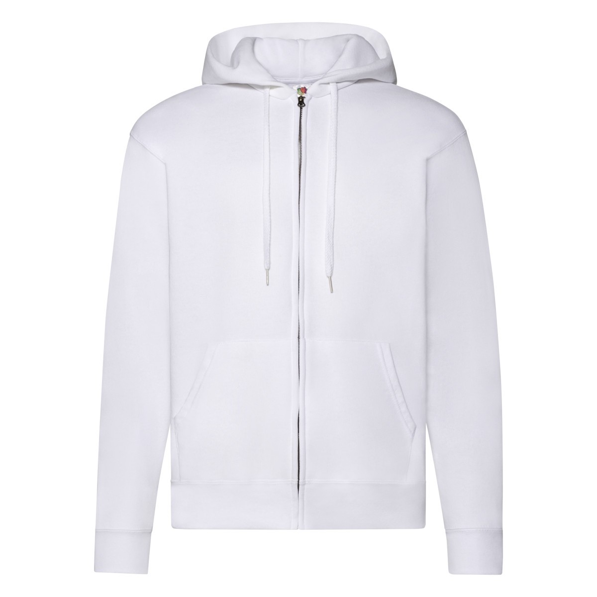 Fruit of the Loom - "Classic" Kapuzenjacke für Herren/Damen Unisex (Weiß)