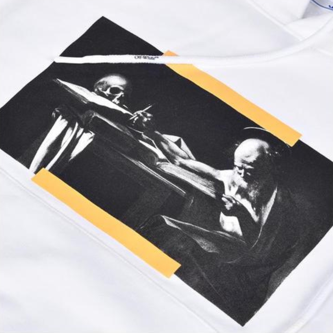 Carav Painting Over White Hoodie 2