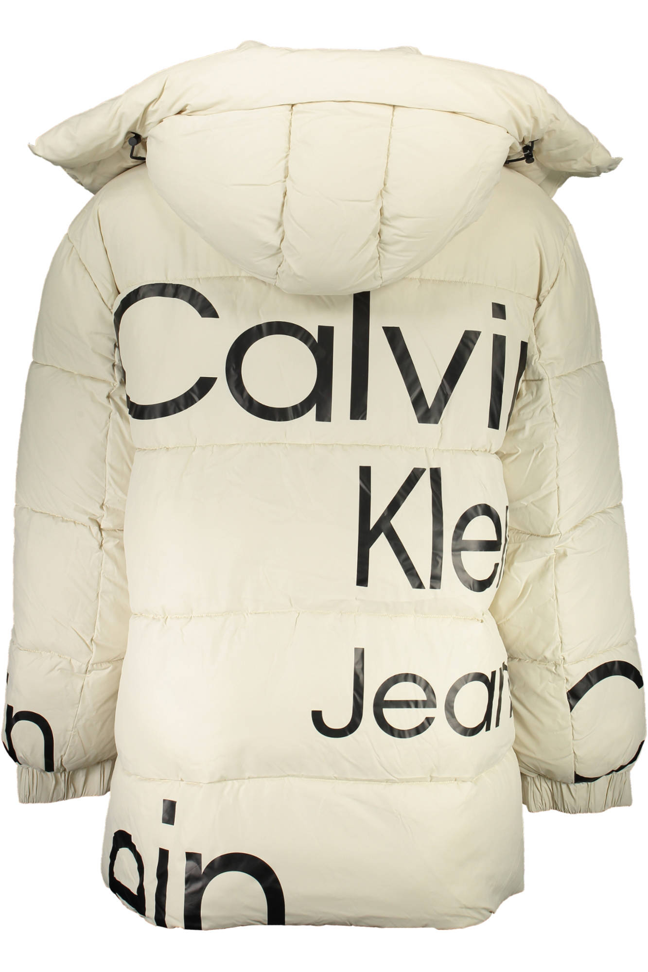 Calvin Klein Herrar Beigefärgad Polyesterjacka – bild 2