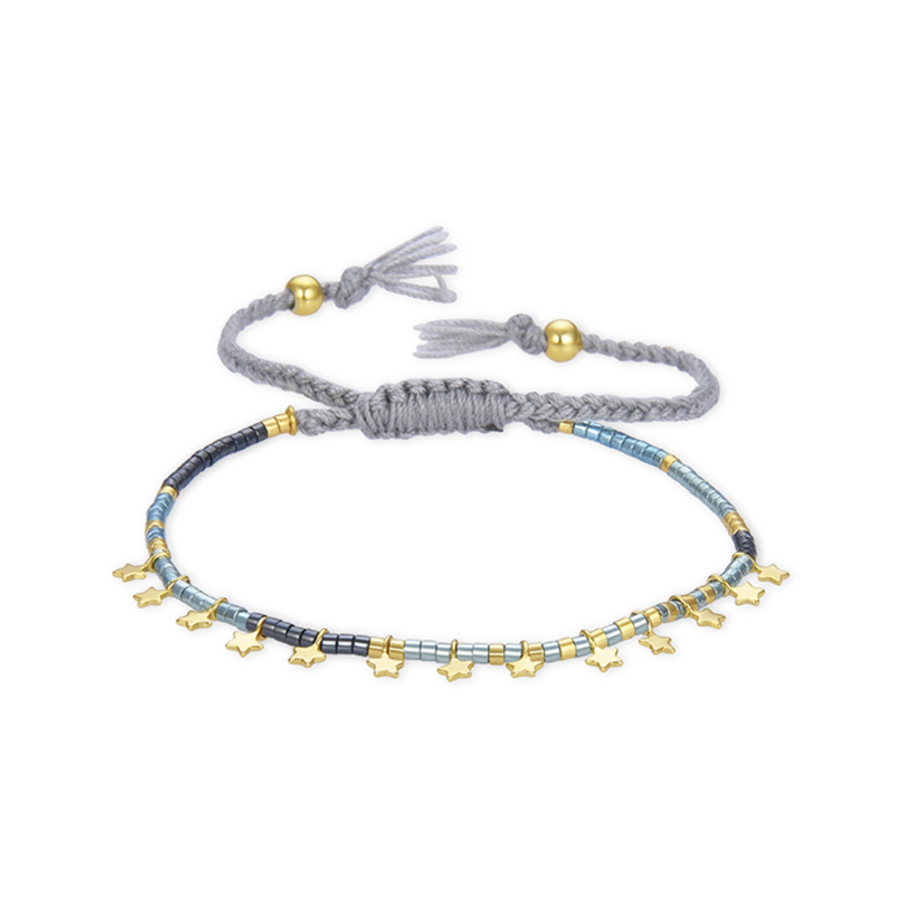 Thumbnail - Luxenter Sterling Silber 925 Armband mit 18K Gelbgold - Muh