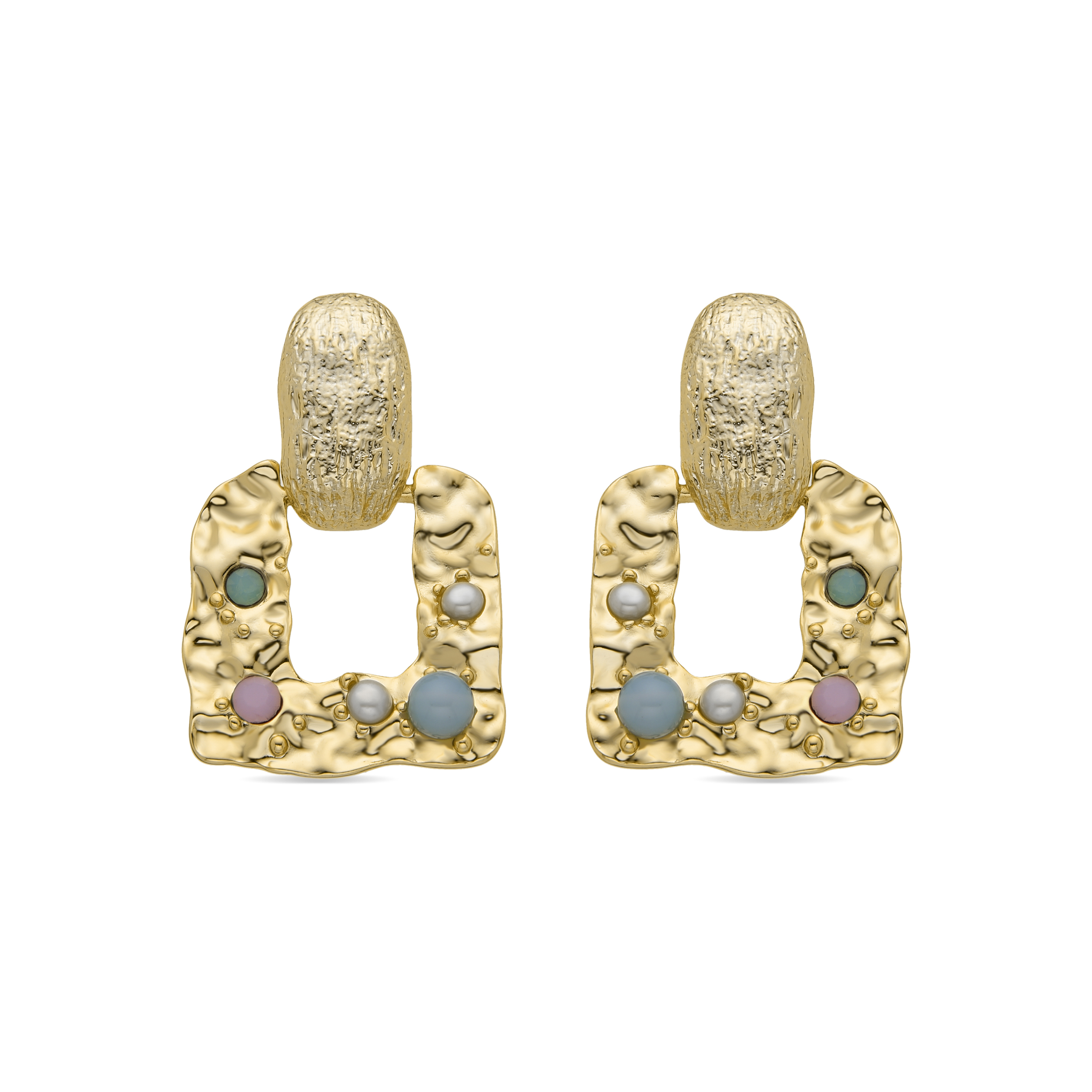 Thumbnail - Luxenter-Ohrringe aus 18k Gelbgold - Paile