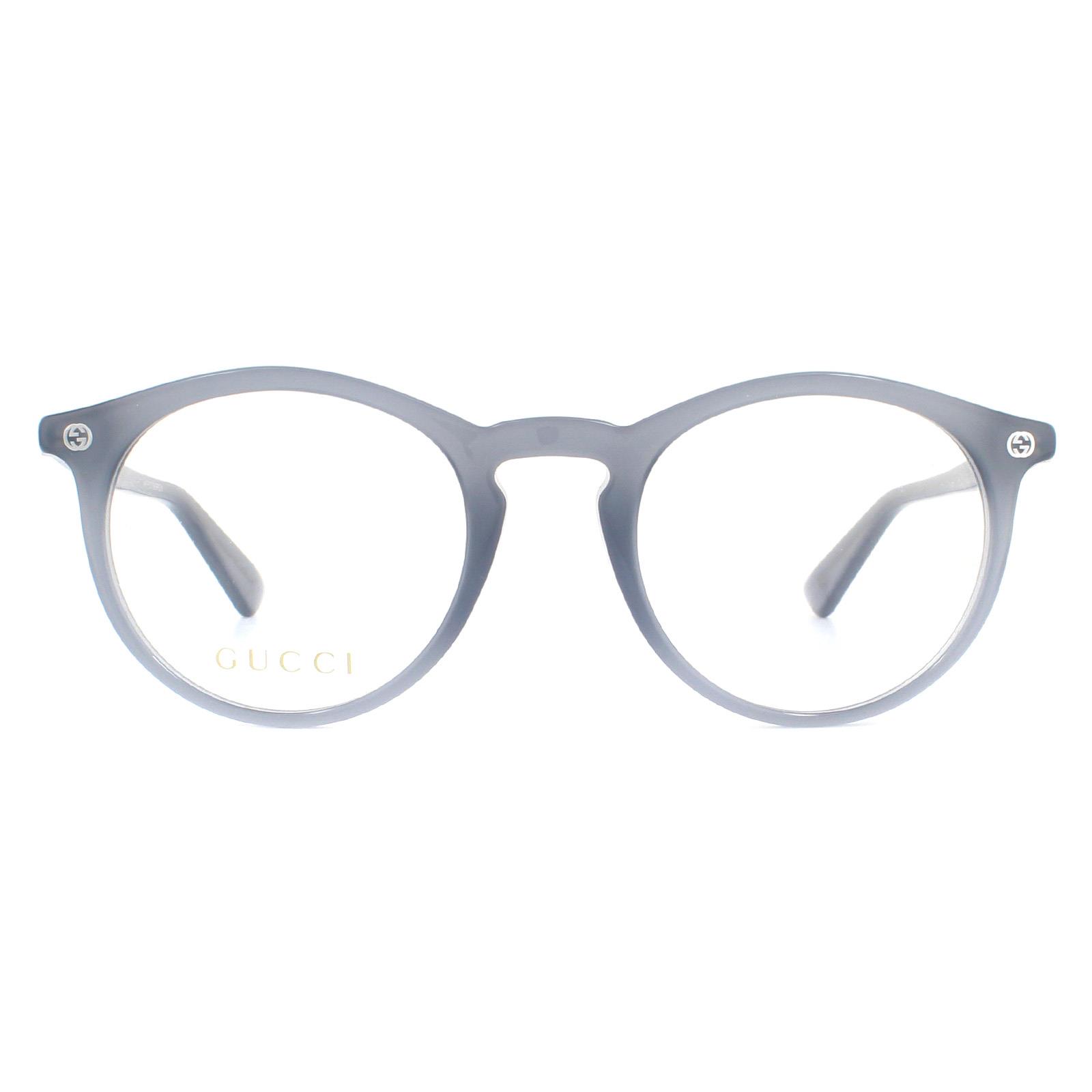 Gucci Brilmonturen GG0121O 005 Grijs Opal Heren Dames