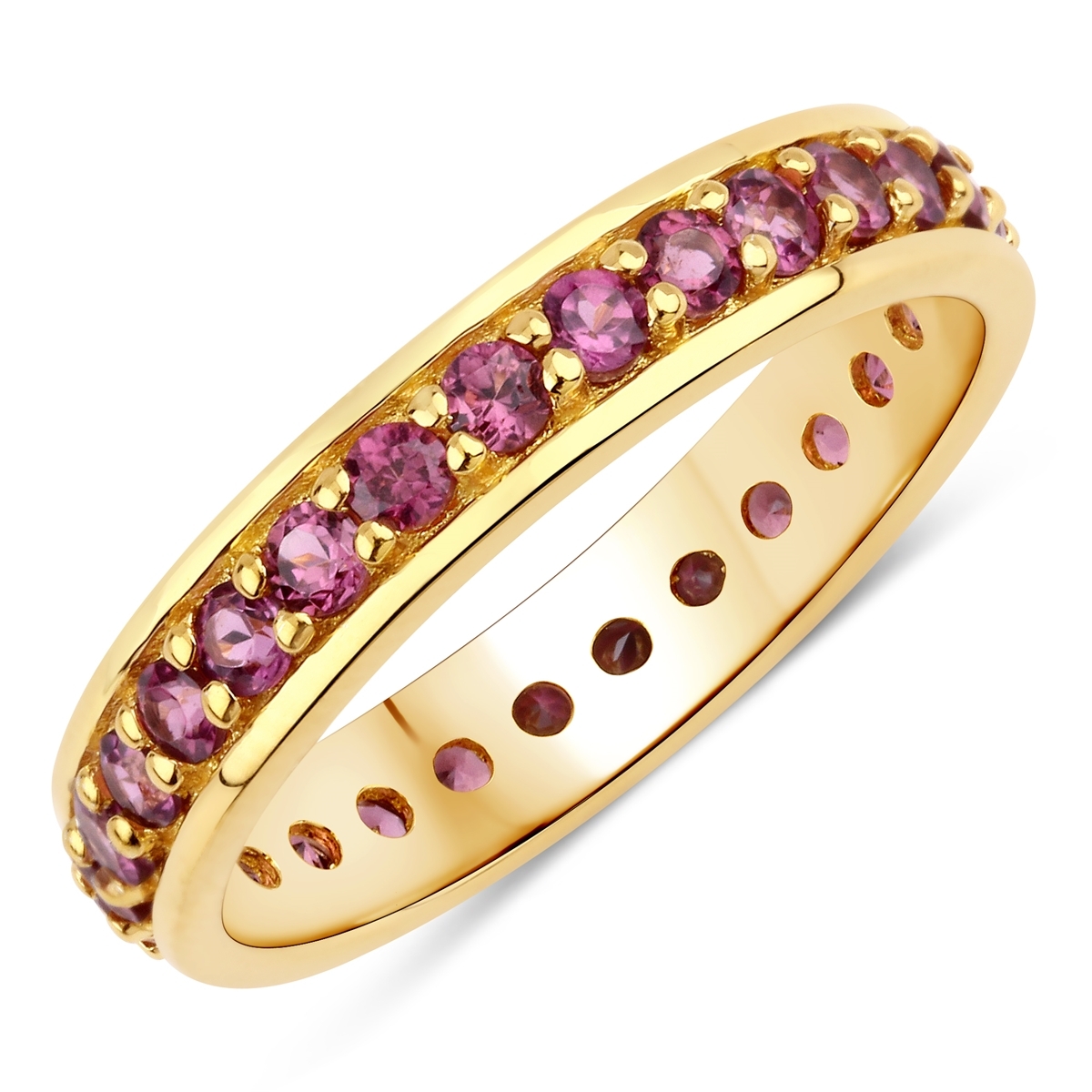 Rafaela Donata Womens Khushi Female Sterling Silver Ring - Gold - Size S