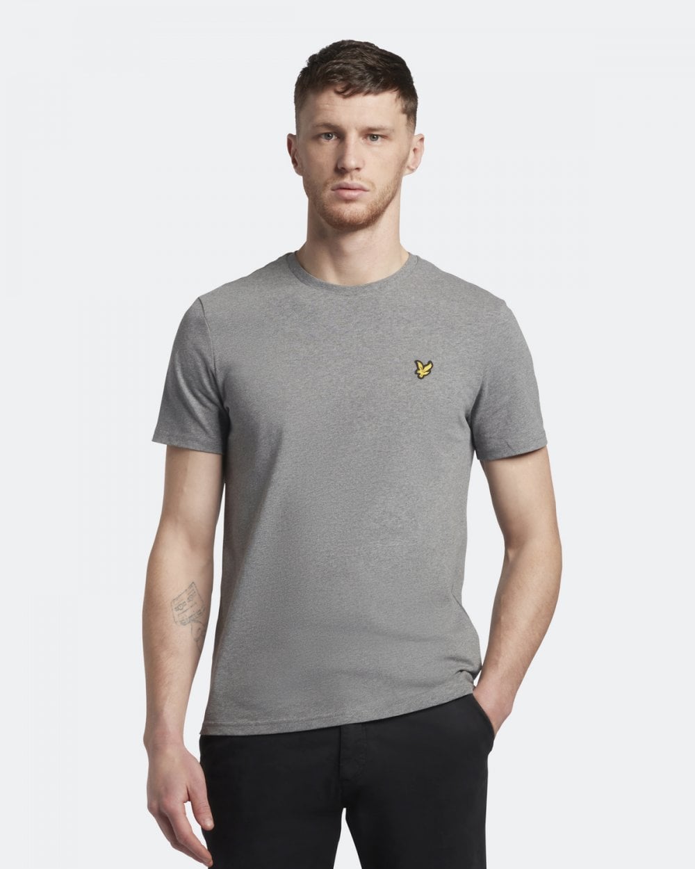 Thumbnail - Lyle & Scott Unifarbenes Herren T-Shirt