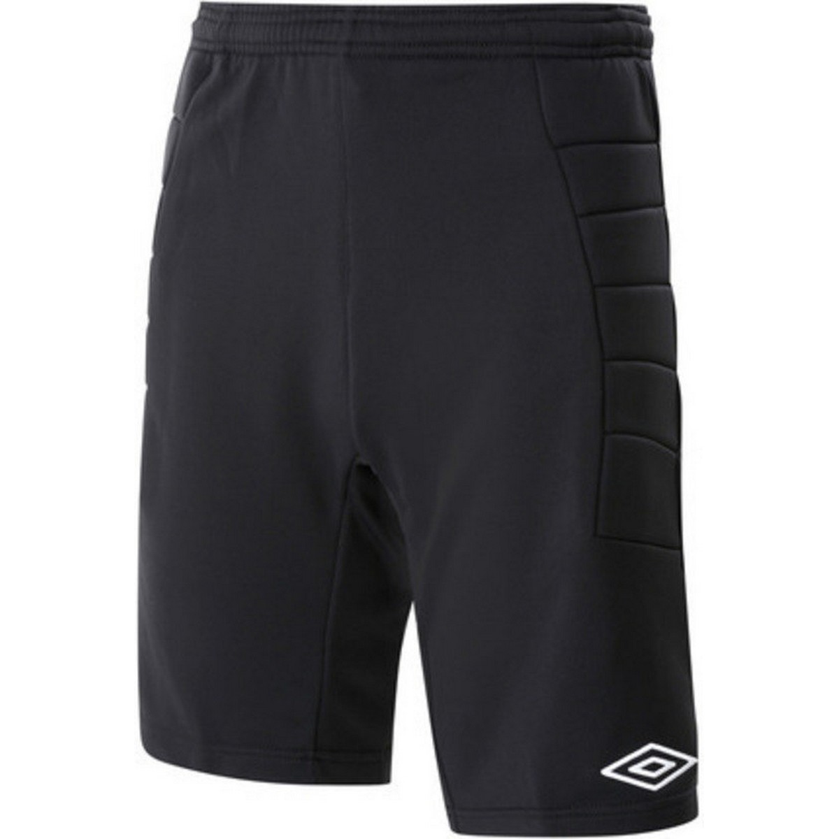 Umbro Childrens Unisex Childrens/Kids Padded Goalkeeper Shorts (Black) - Size 7-8Y