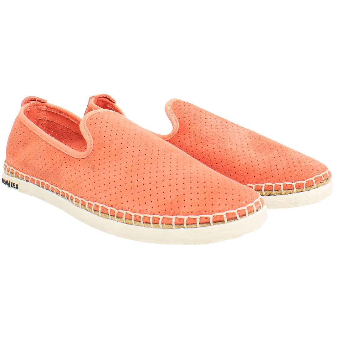 Seavees Ocean Park Kvinno Orange Espadrillos espadriller dam – bild 2