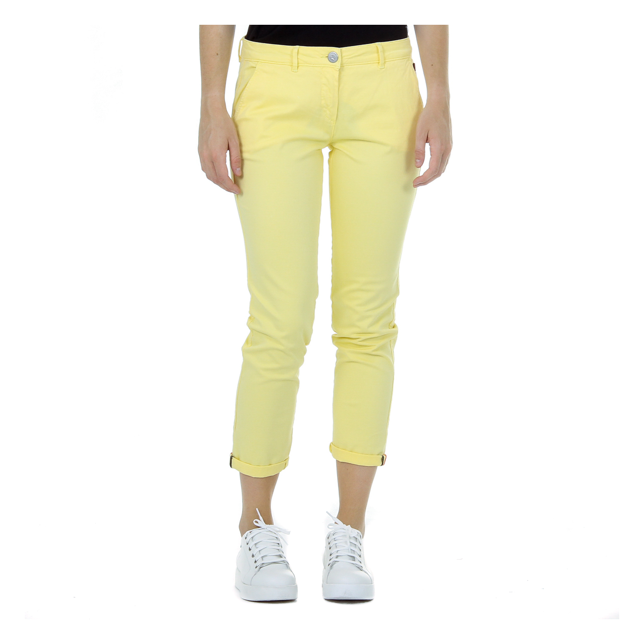Andrew Charles By Andy Hilfiger Womens Pants Yellow PENDA - Size 26 (Waist)