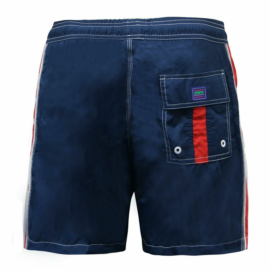 Maru 14" Navy badshorts för herrar – bild 2