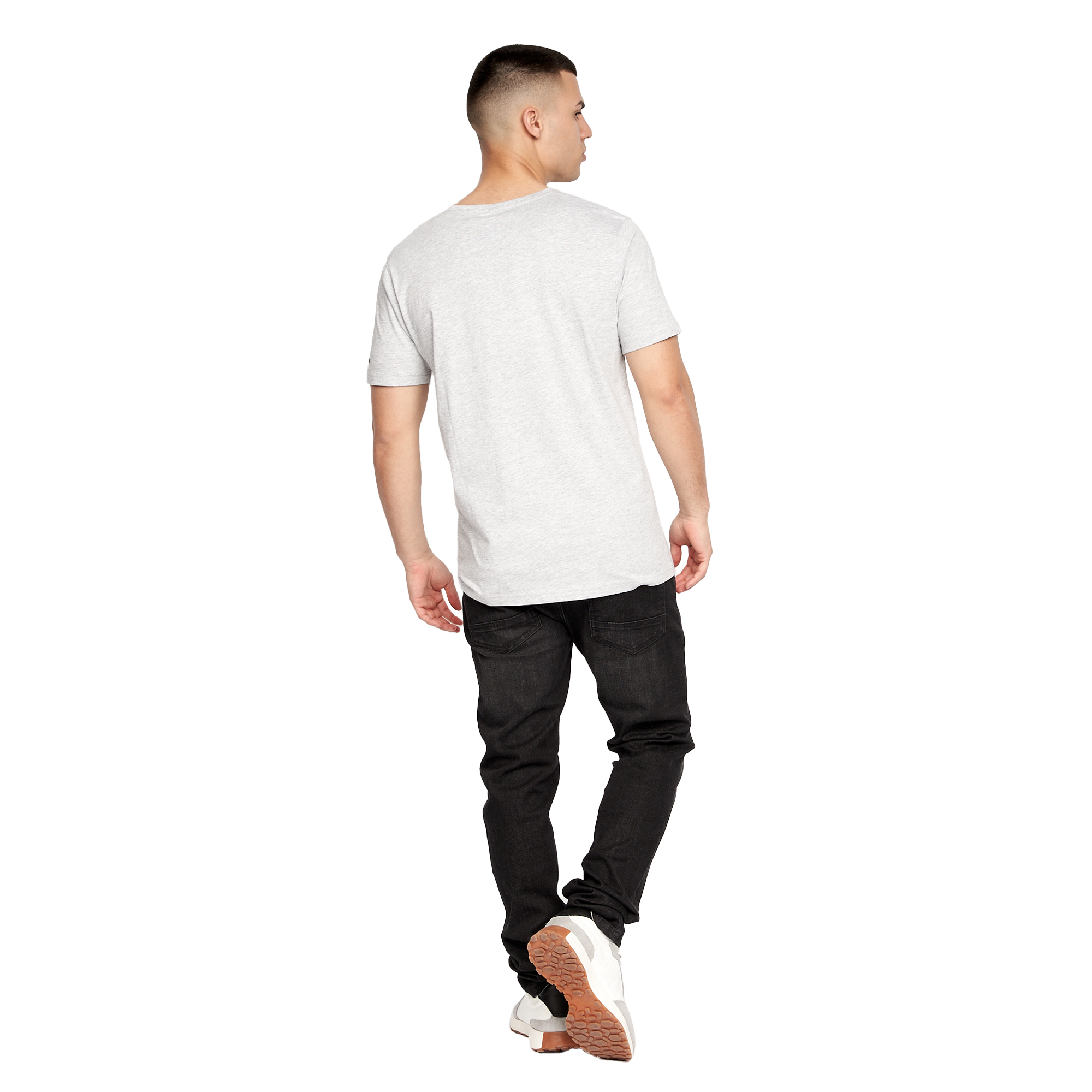 Crosshatch Mens Pentan T-Shirt (Förpackning om 2) (Blå/Grå) herr – bild 2