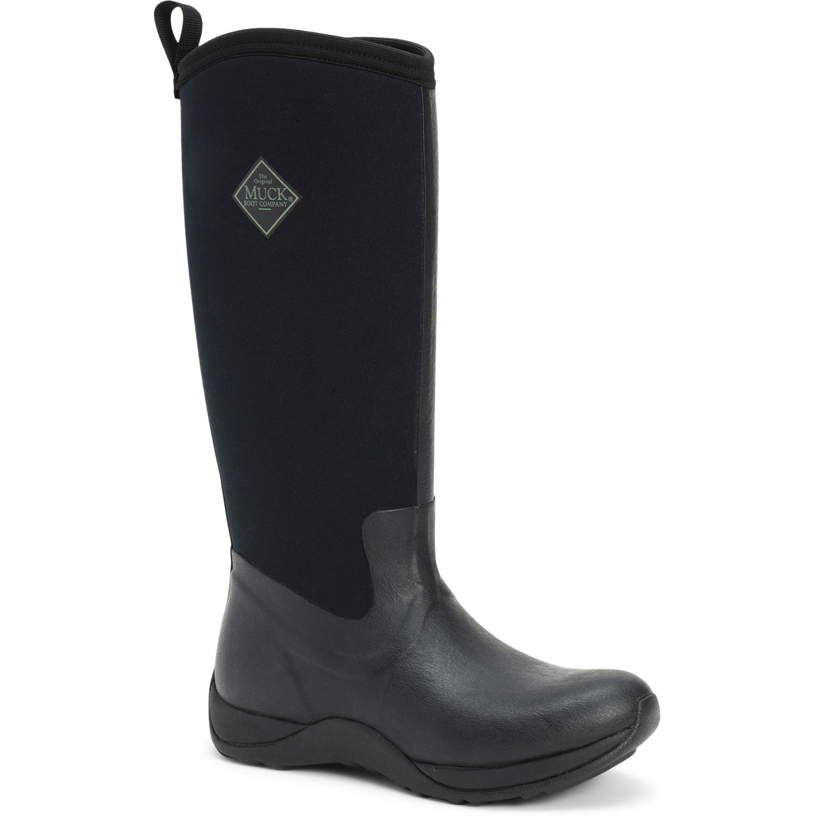 MUCK BOOTS Womens Arctic Adventure Wellingtons – Black Neoprene – Size UK 7