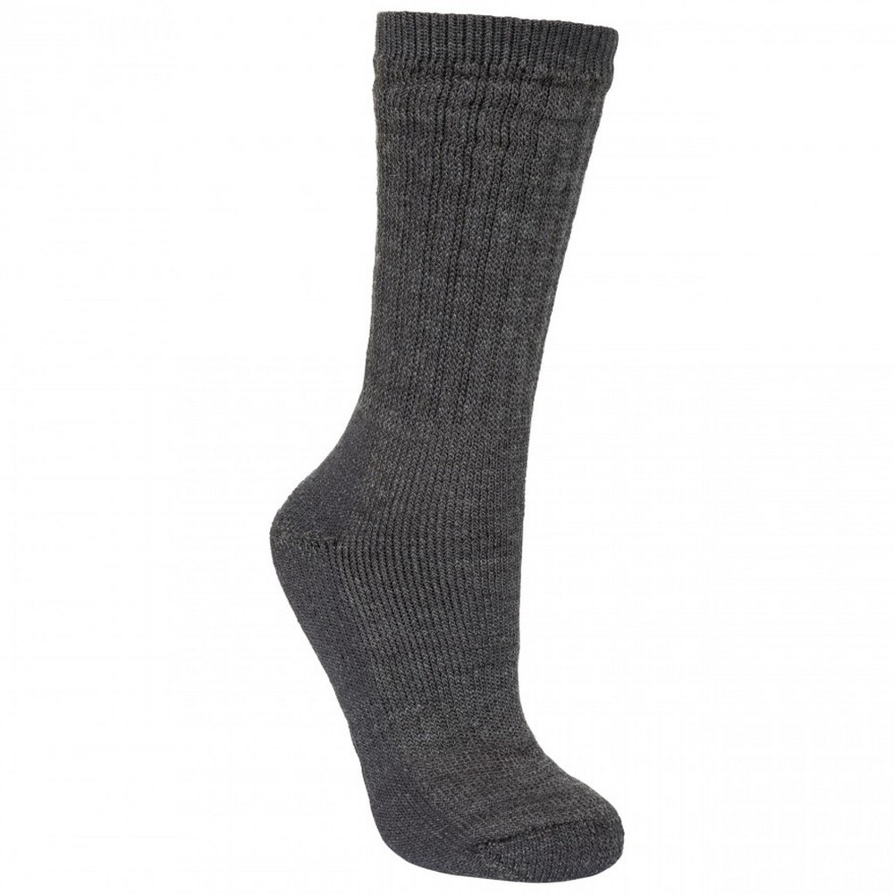Trespass Herren Wandersocken / Sportsocken Stroller (Schwarz meliert)