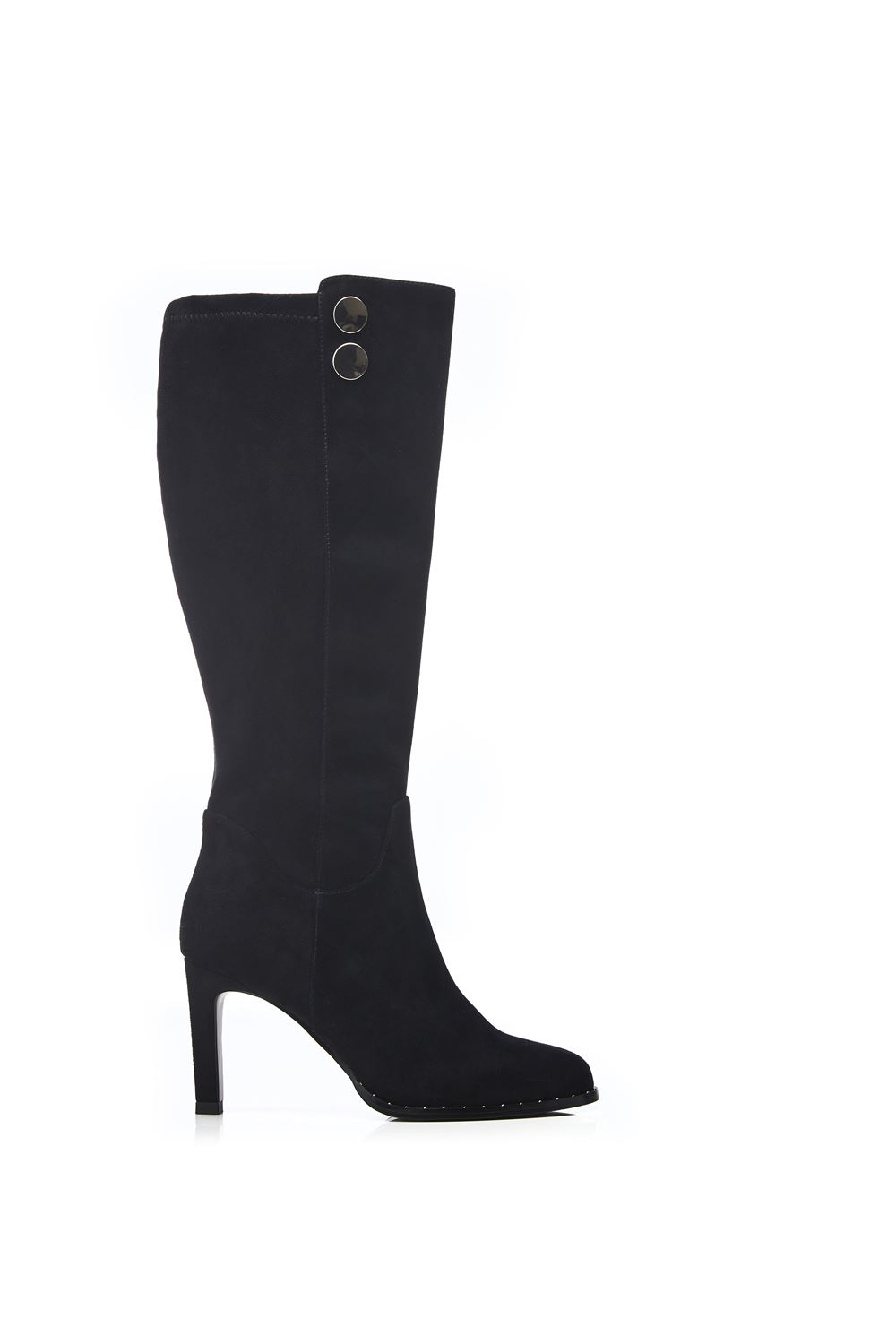 Moda in Pelle Womens 'Salanda' Black Suede - Size EU 41