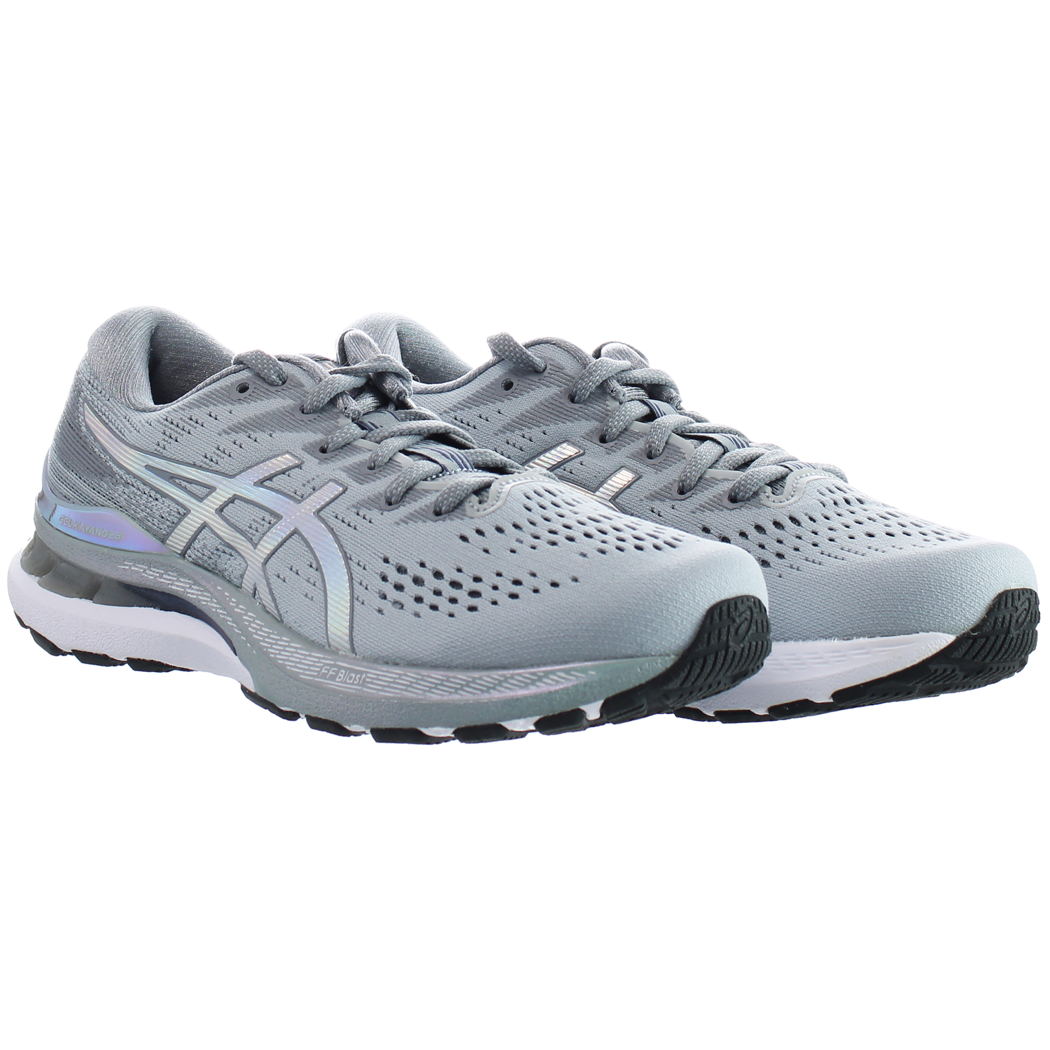 ASICS Gel-Kayano 28 Mens Grey Running Trainers låga sneakers herr – bild 2