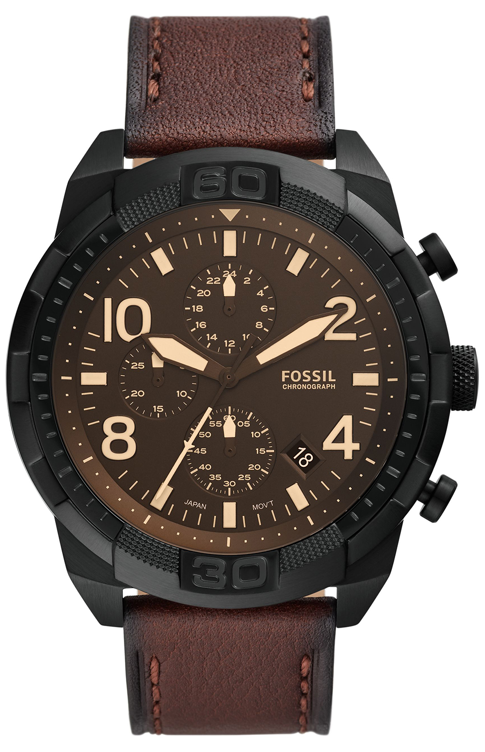 Thumbnail - Fossil Bronson Braun Herren Armbanduhr FS5875
