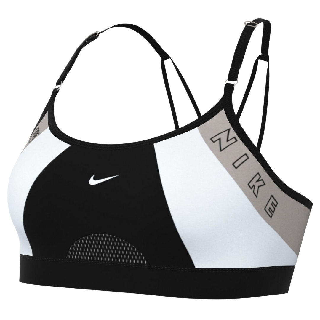 Nike Indy Trainingsbeha Zwart/Grijze sportbeha