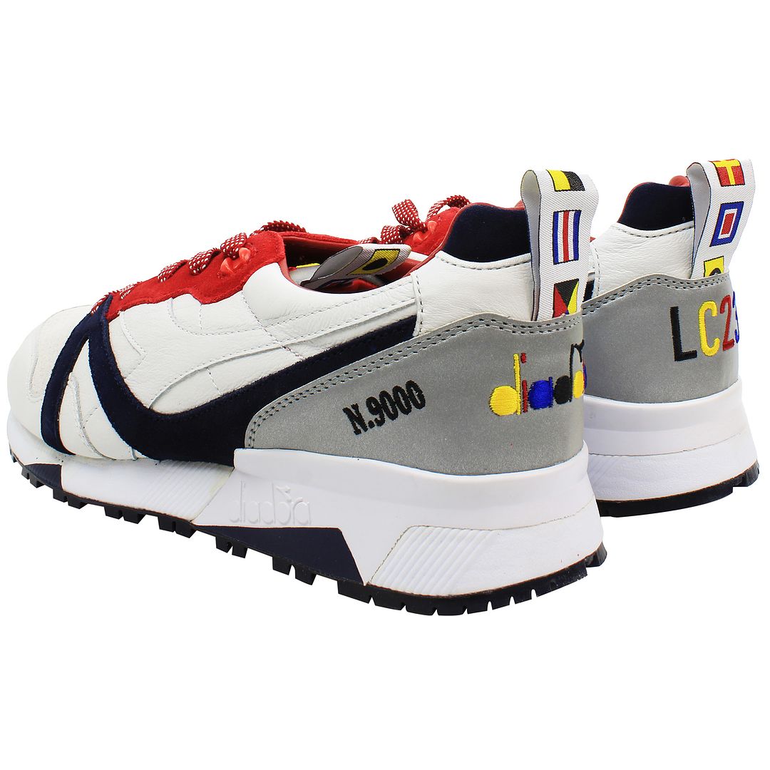 Diadora N9000 Sailing herrar Off White Träningsskor – bild 2