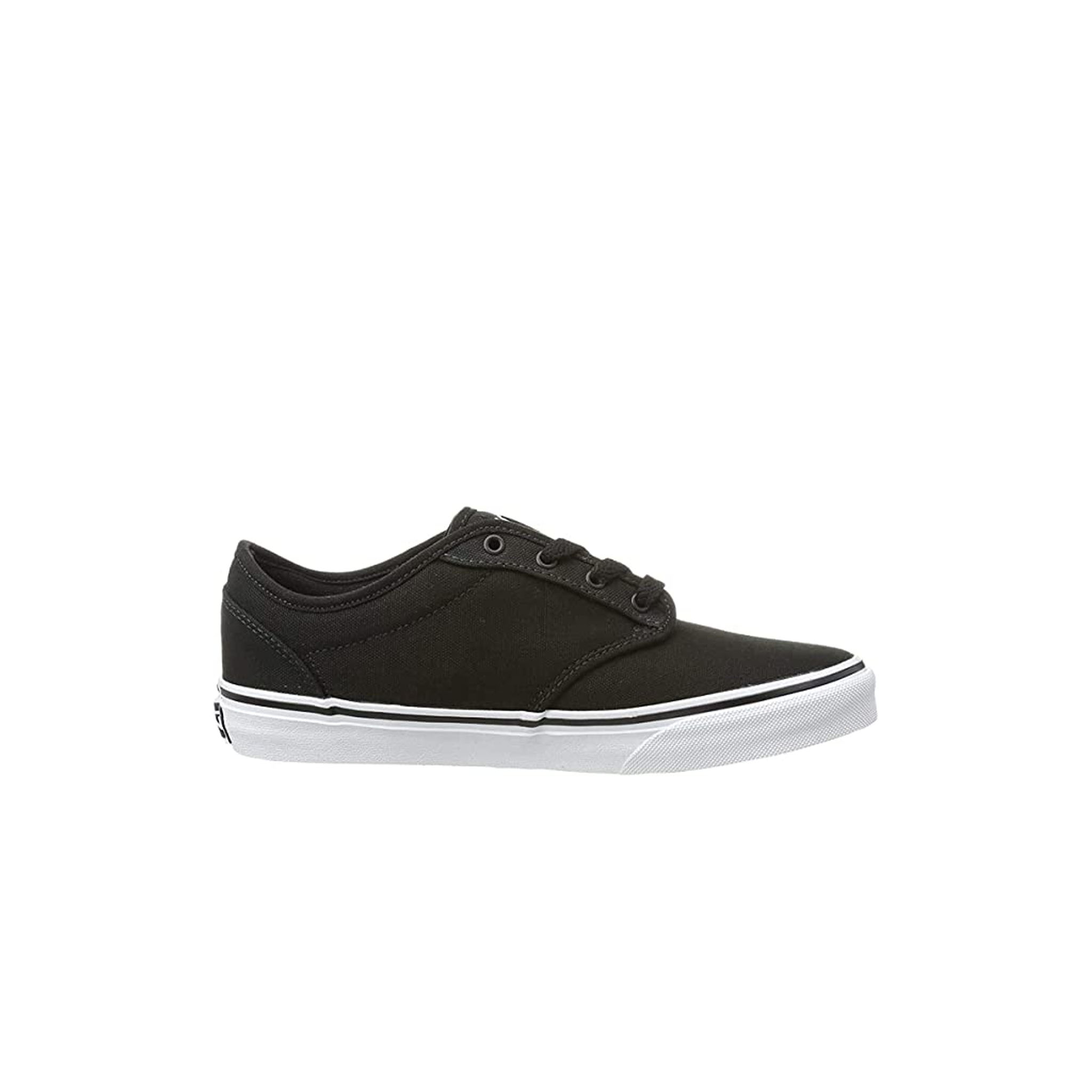 Vans Lage Top Veterschoenen Zwart Canvas Kinderslippers 14CFB3