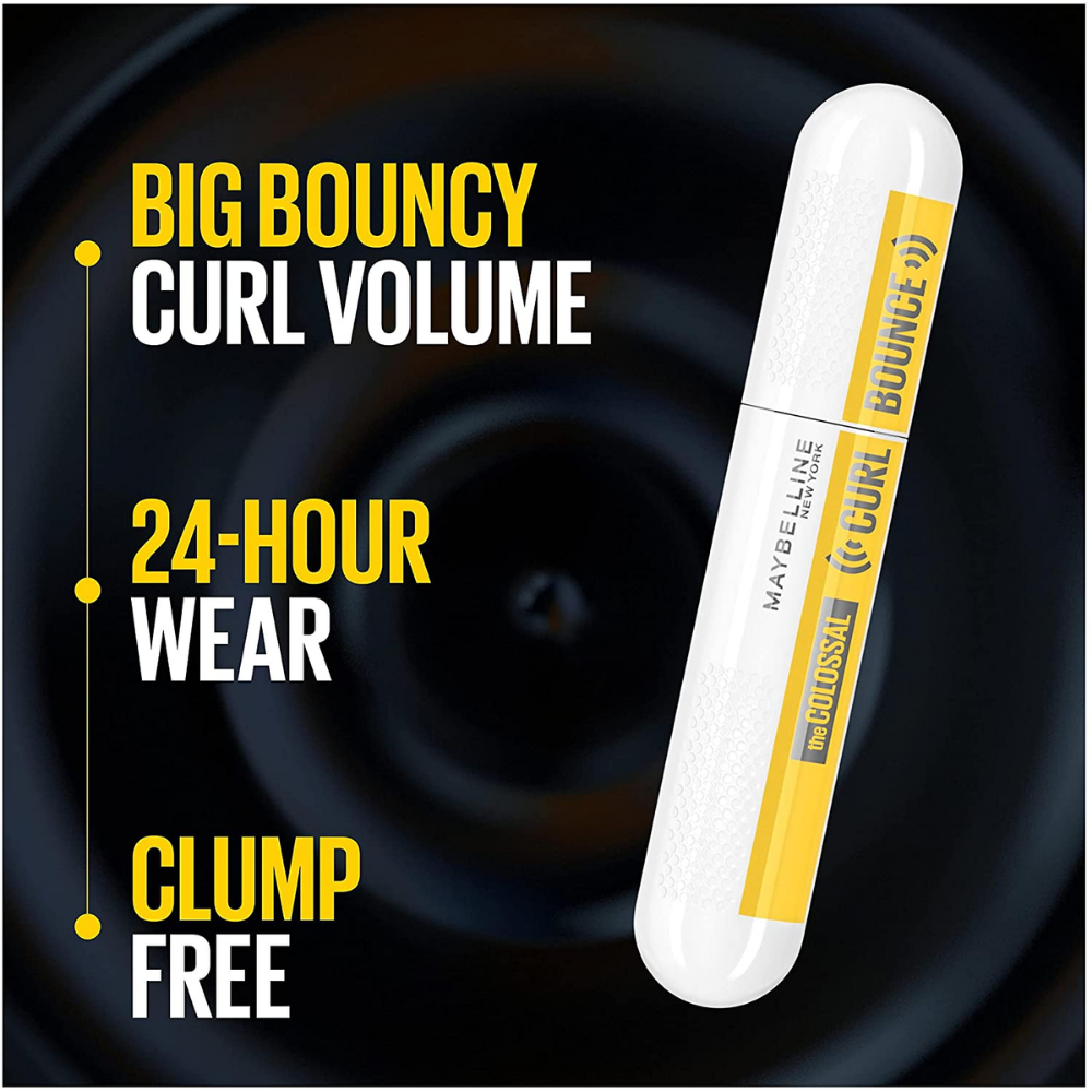 Maybelline New York Colossal Curl Bounce Mascara #väldigt Svart 1 St ögonsmink dam – bild 2