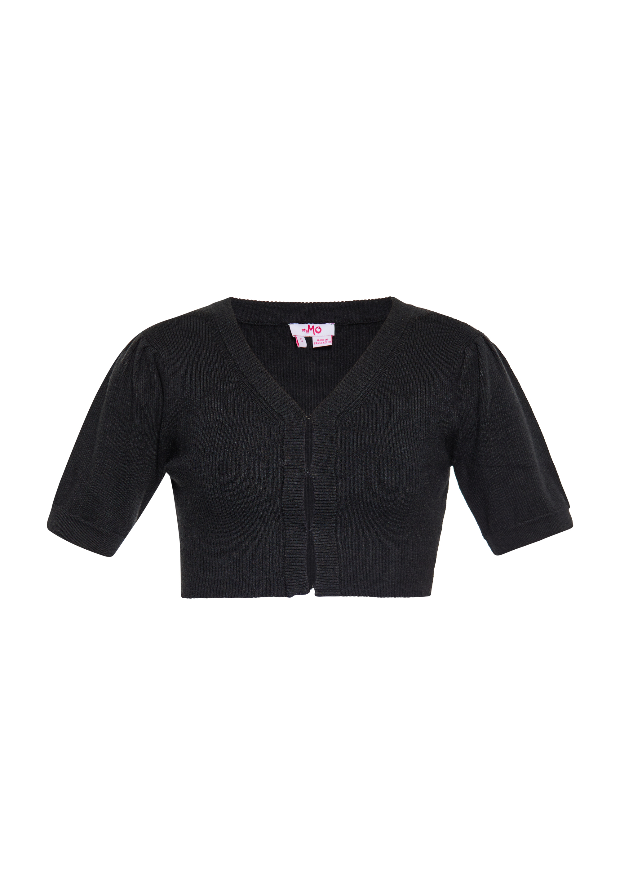 Thumbnail - Mymo Strickjacke Damen schwarz