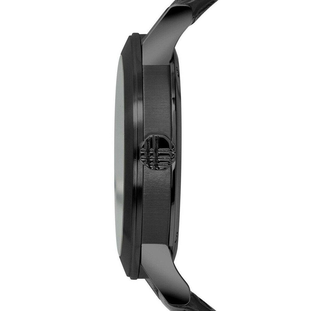Burberry BU9906 City Svart läderarmband herrklocka – bild 2