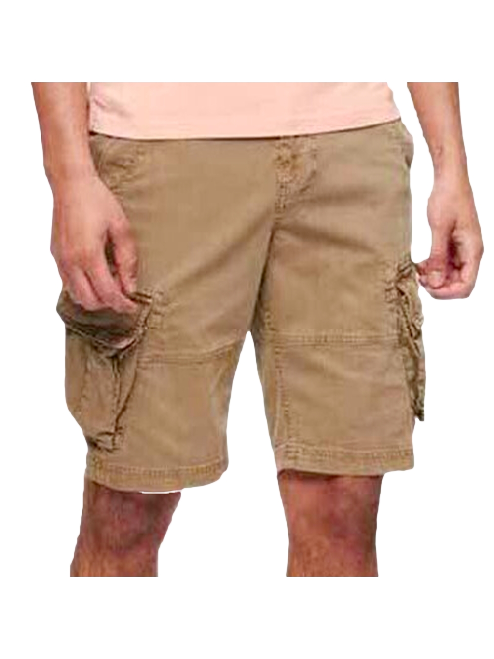 Superdry Herren Grün – Core – Cargo-Shorts In Hellbraun-Khaki - Bild 5