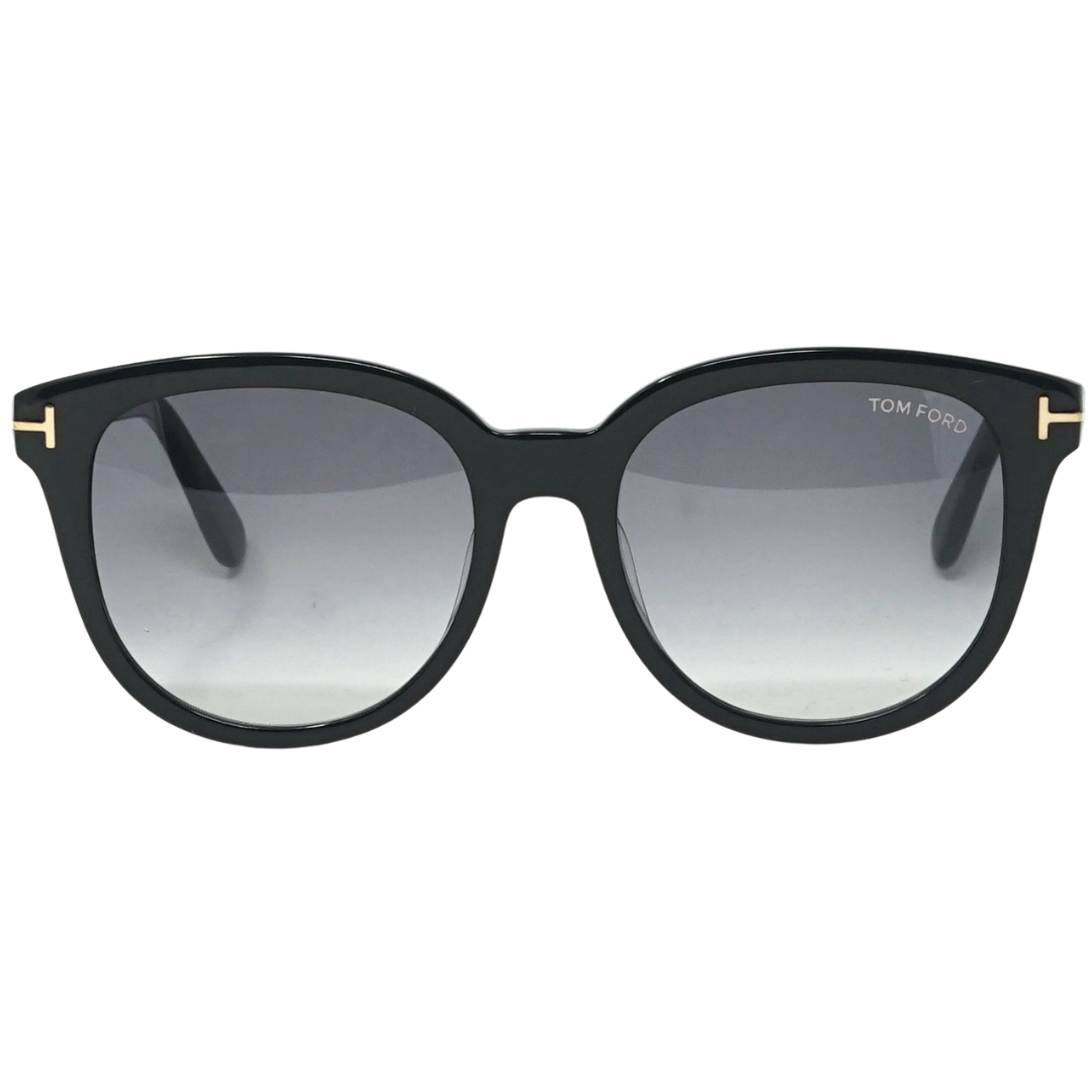 Thumbnail - Tom Ford Olivia-02 FT0914 01B Schwarze Sonnenbrille
