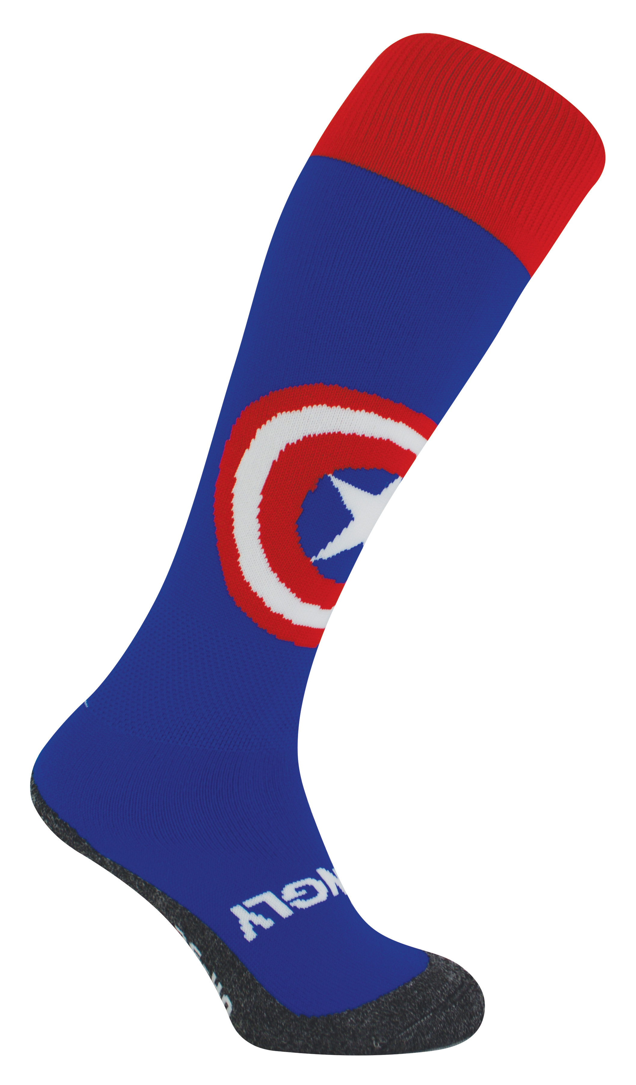 Thumbnail - Captain America Lange Socken für Sport | Hingly | Herren & Damen Novelty Socken für Hockey, Rugby & Fußball