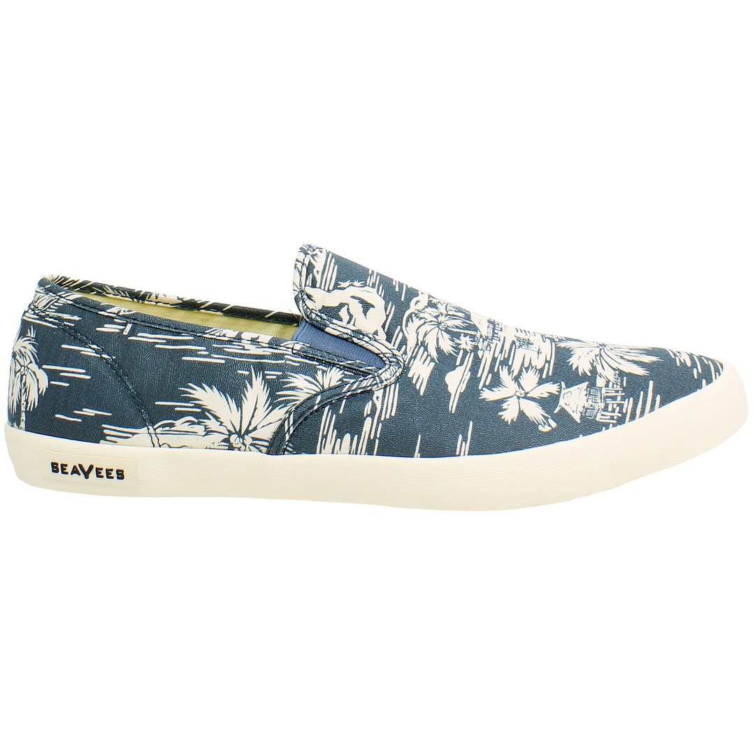 Thumbnail - Seavees Baja Beachcomber Herren Navy Plimsolls