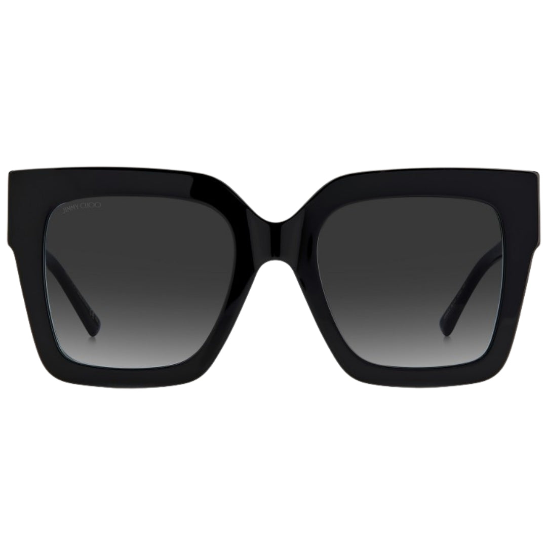 Jimmy Choo Edna 807 9O Schwarze Sonnenbrille