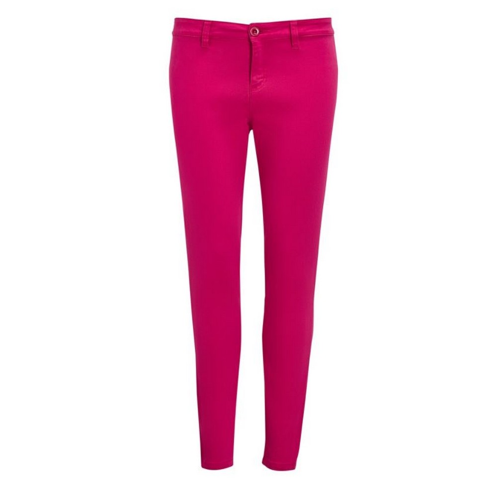 SOLS Dames/dames Jules Chino Broek (Zonsondergang Roze)