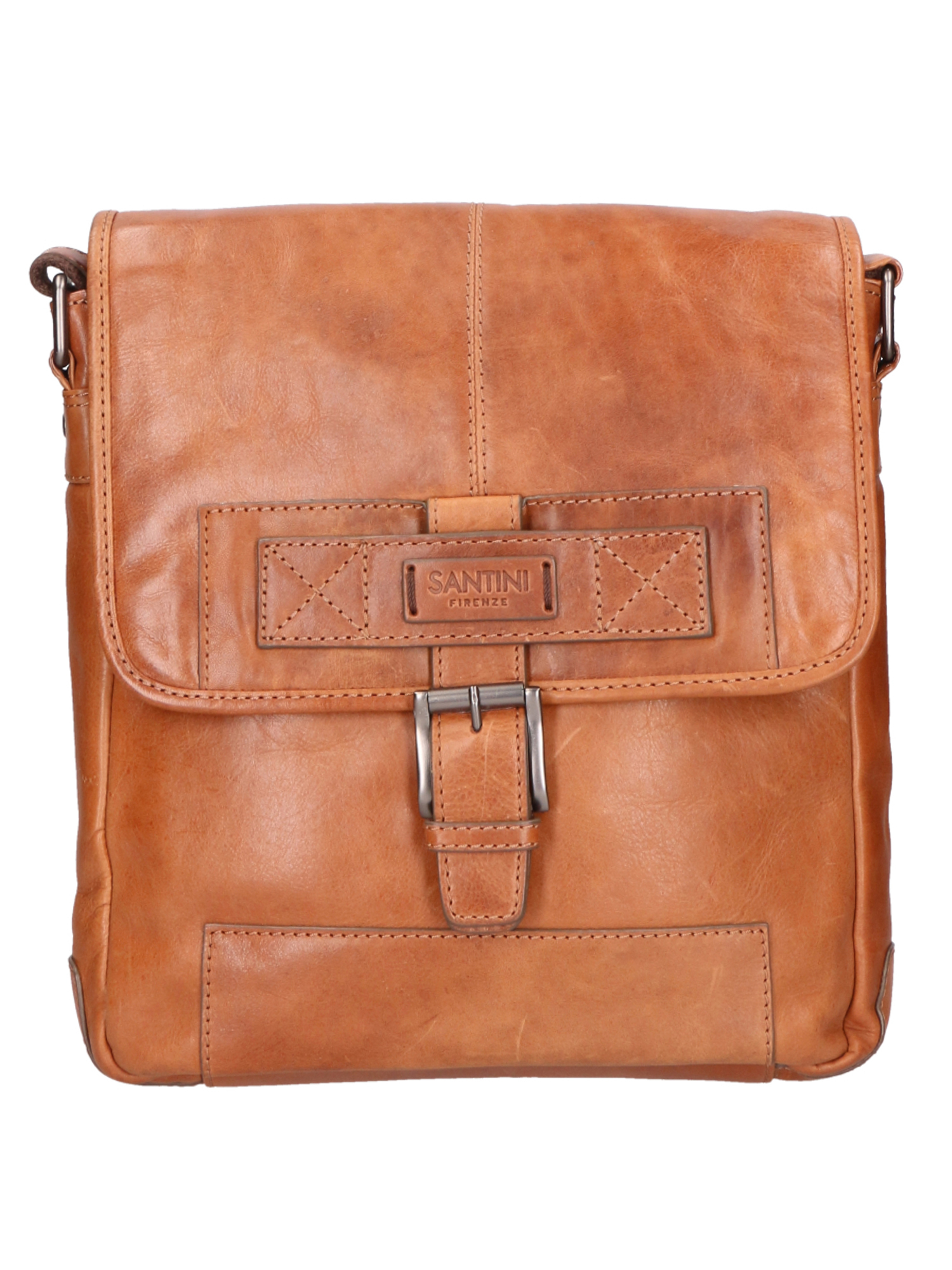 Santini schoudertas unisex TAN