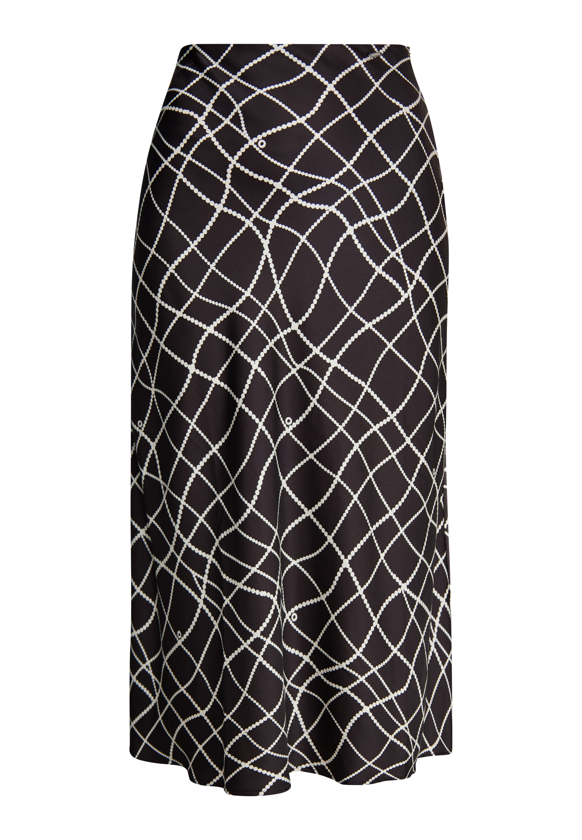 Dreimaster midirok Dames zwart en wit