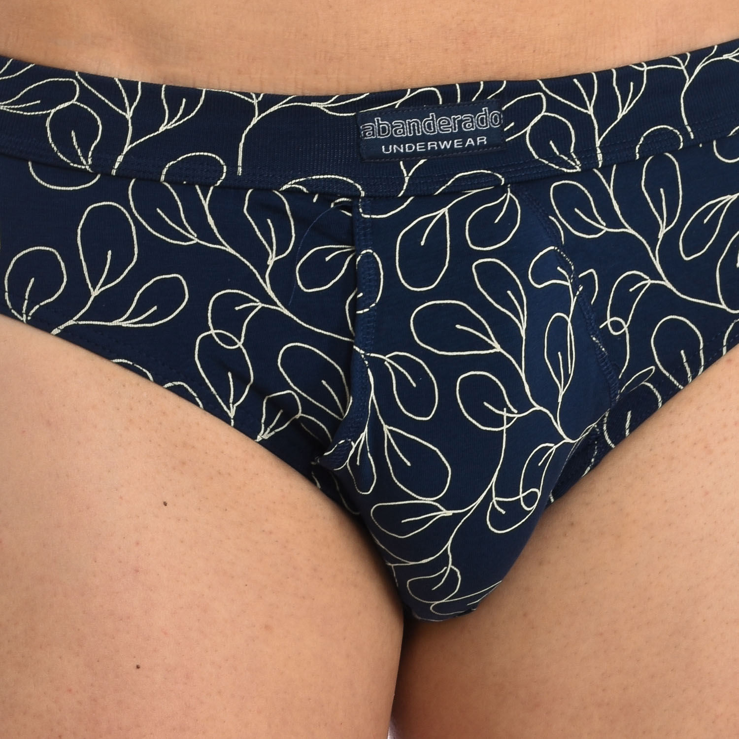 Abanderado Pack-2 Slips Sensitive andningsbart tyg A5379 man brief herr – bild 2