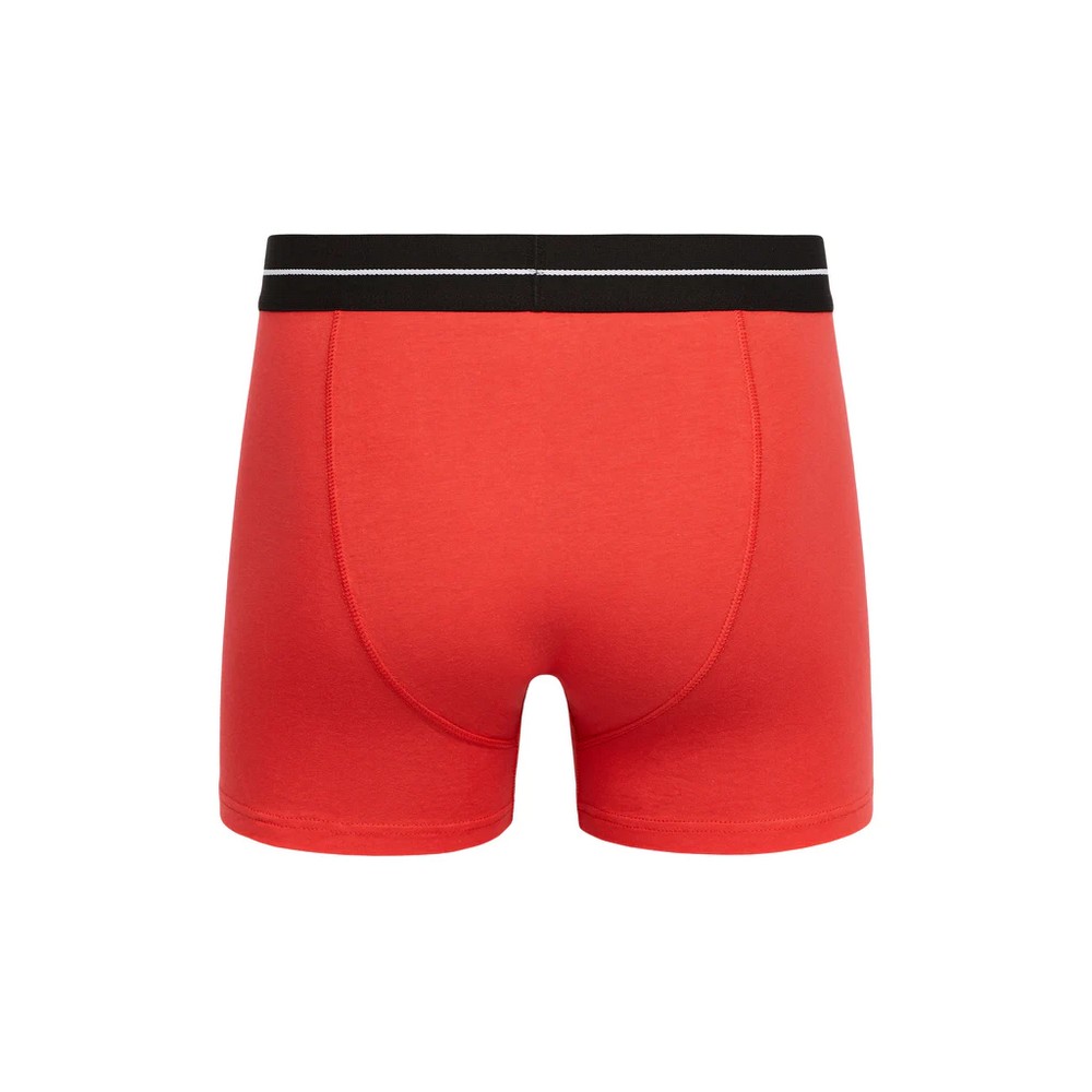 Crosshatch Mens Hexter Boxershorts (Förpackning med 2) (Röd) herr – bild 2