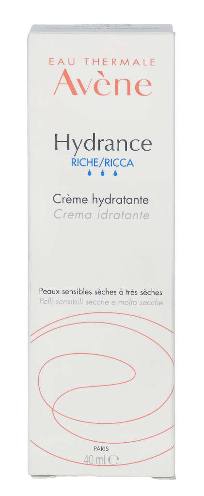 Avène Face Hydrance: Rich Hydrating Cream 2