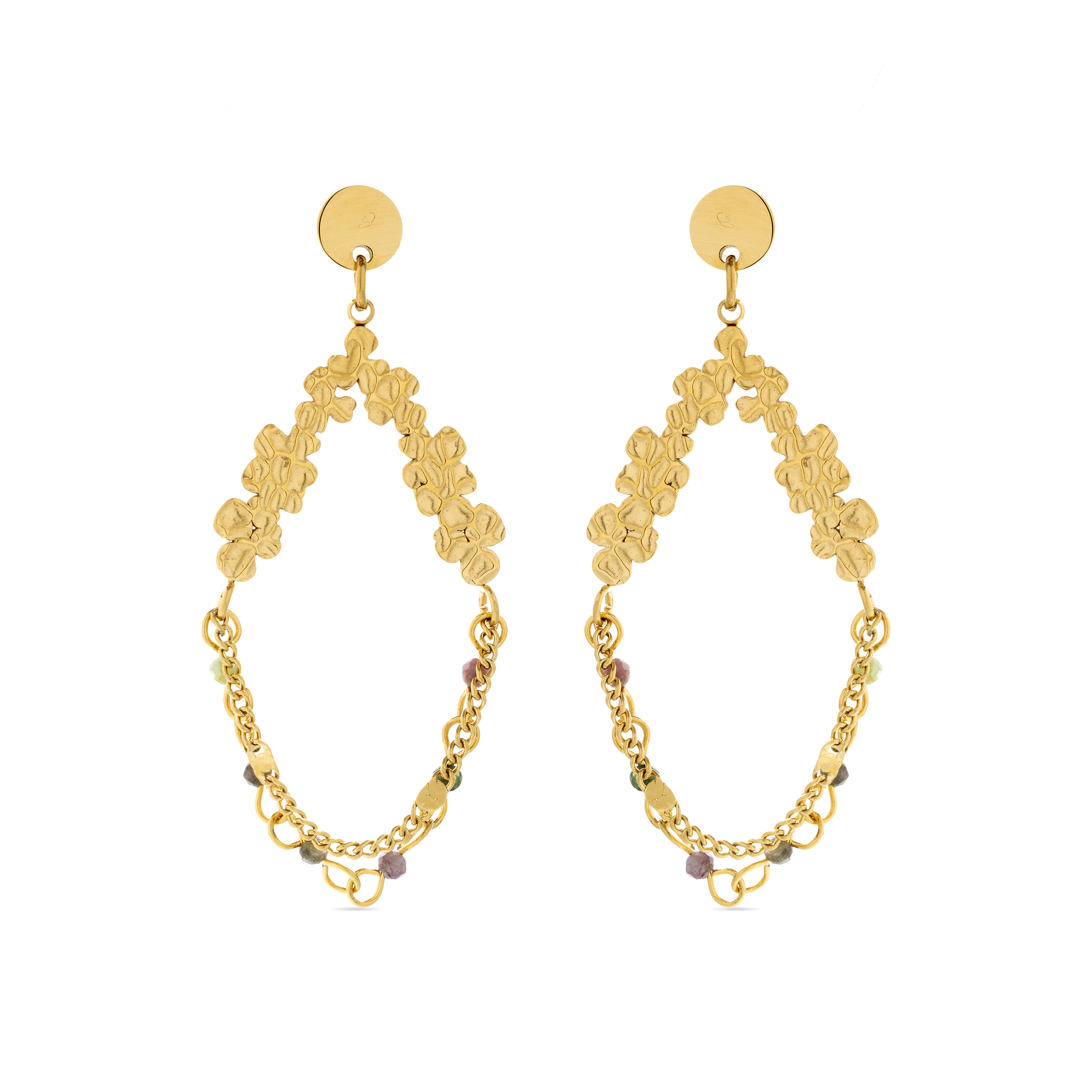 Thumbnail - Ohrringe Luxenter Ukdra aus 18k Gelbgold