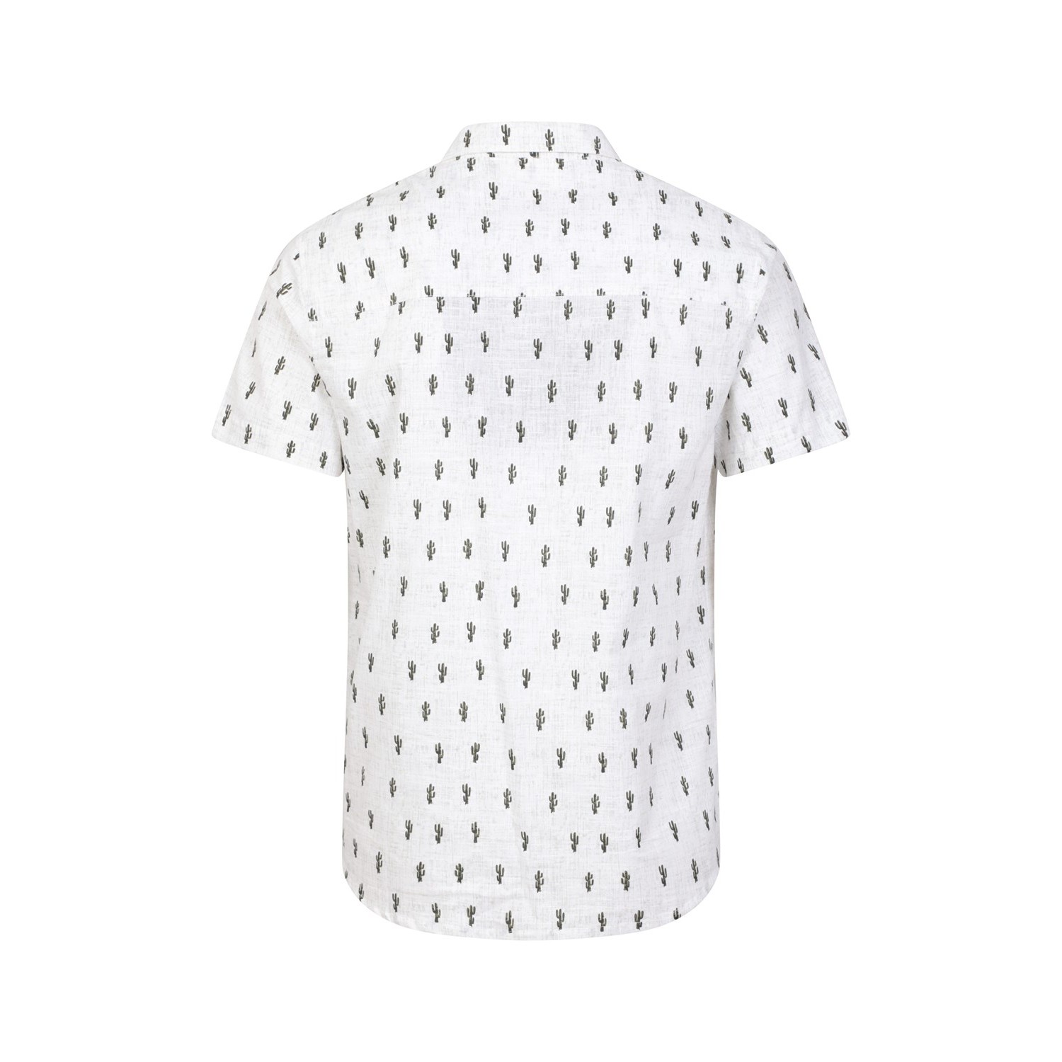 Mountain Warehou Mens Preston Illustration Shirt (White) skjortor & blusar herr – bild 2