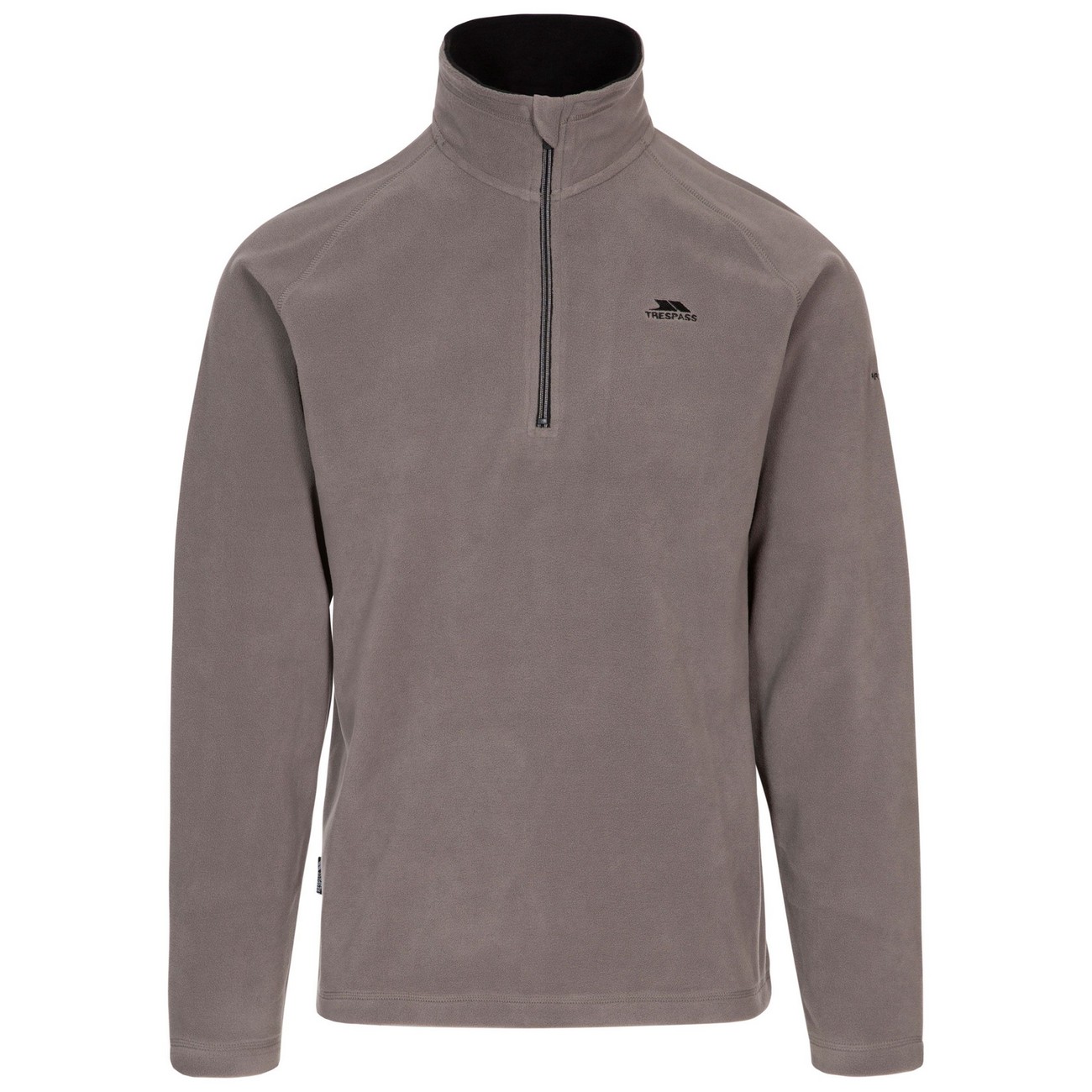 Trespass - Heren Blackford Microfleece (Stormgrijs)