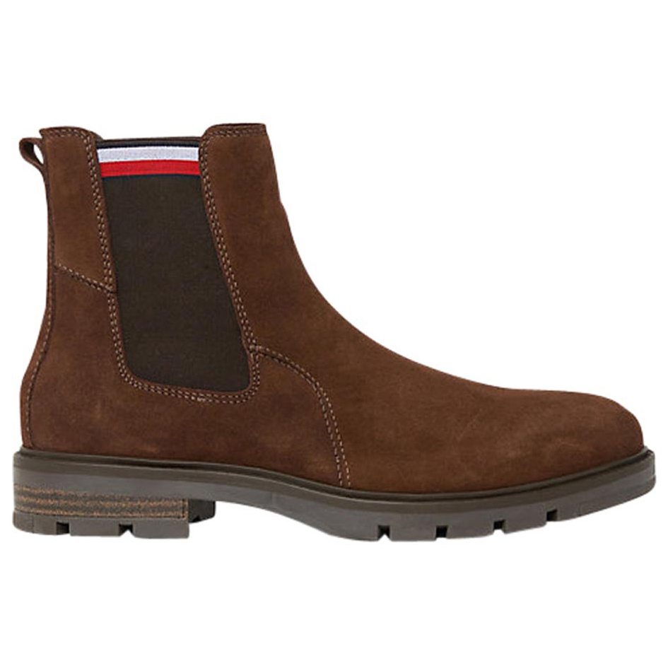 Thumbnail - Chelsea Boot von Tommy Hilfiger in der farbe Braun und in größe 45.