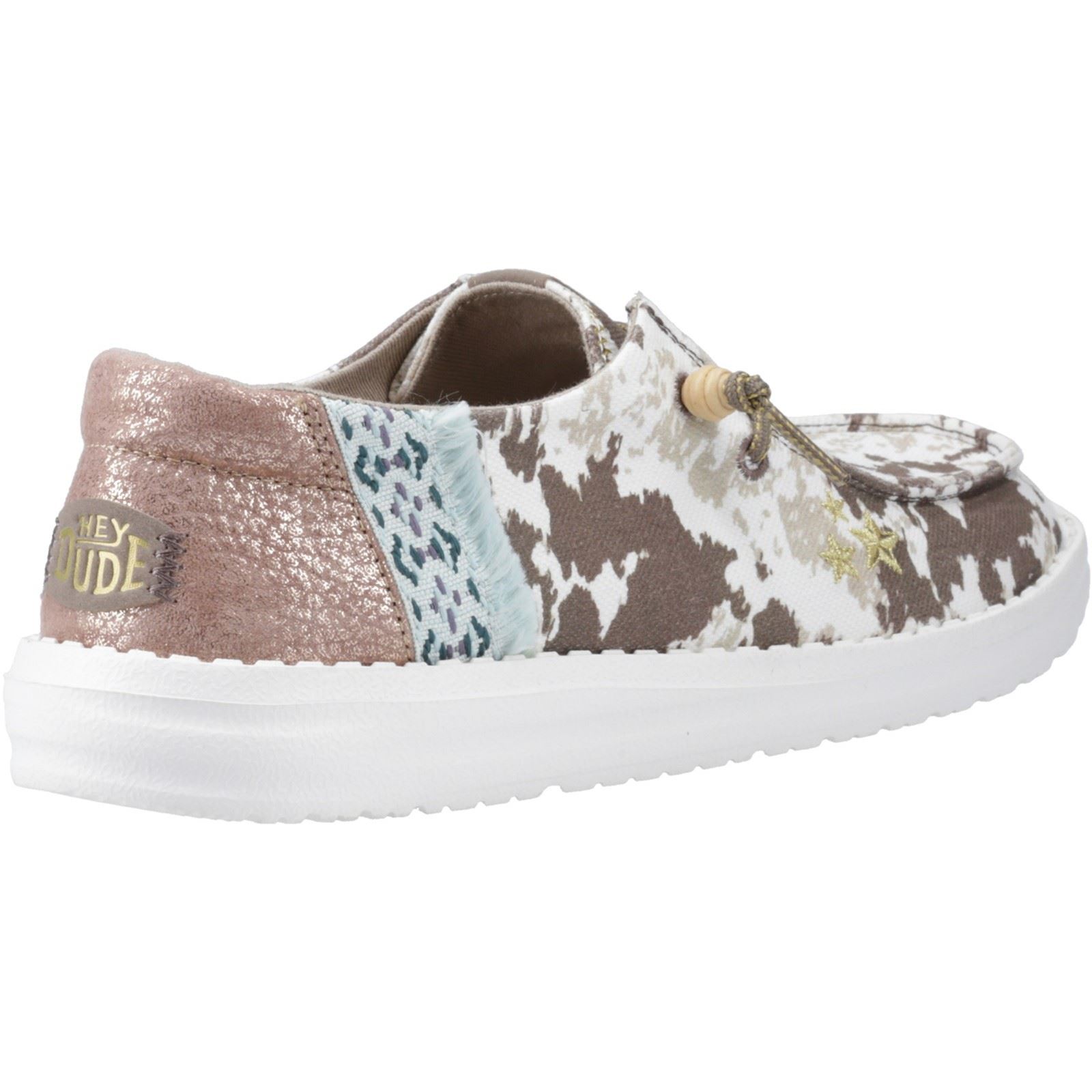 HEYDUDE Wendy Disco Cow Cotton Dam Loafers – bild 2
