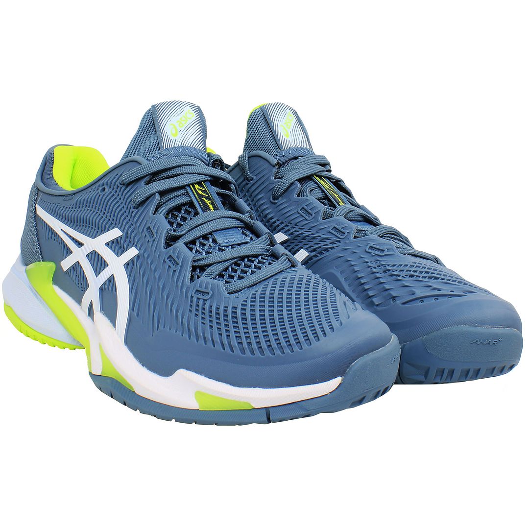 Asics Court FF 3 Mens Blue Tennis Shoes – Size UK 8.5