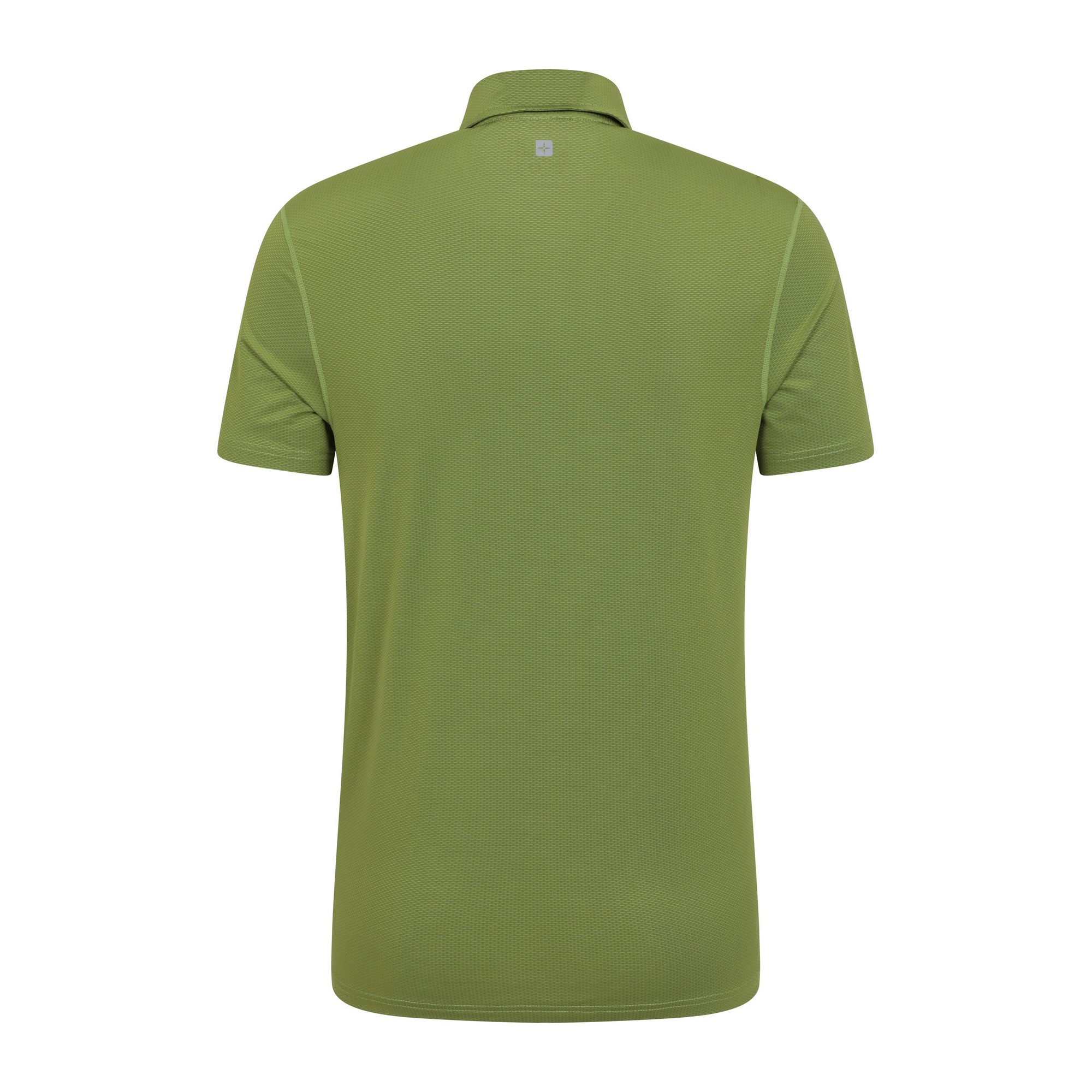 Mountain Warehou Herr Court IsoCool Polotröja (Khaki Grön) – bild 2